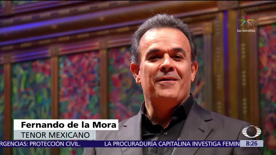 Fernando de la Mora ofrece concierto benéfico en Bellas Artes