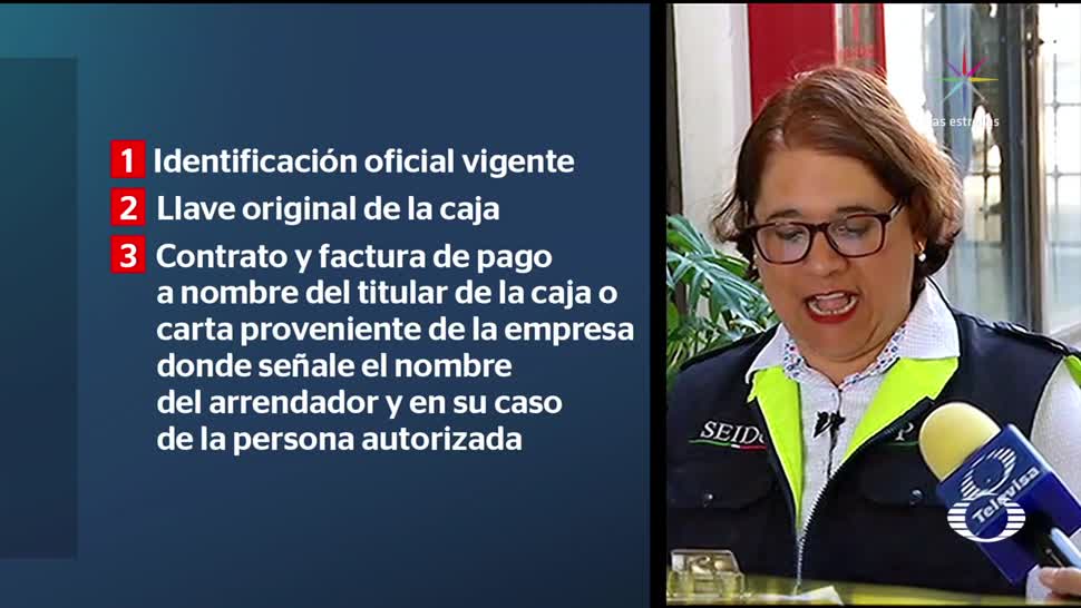 PGR anuncia requisitos para devolver cajas de seguridad en Cancún