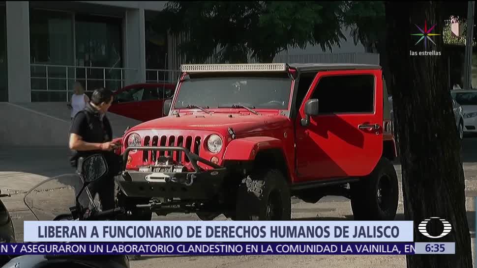 Liberan a funcionario de DDHH secuestrado en Jalisco