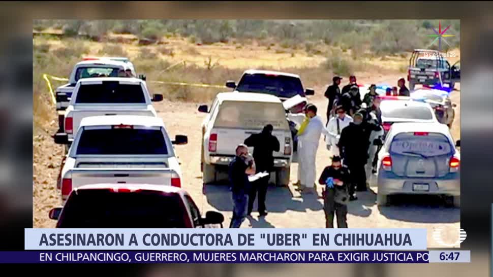 Asesinan en Chihuahua a una conductora de Uber