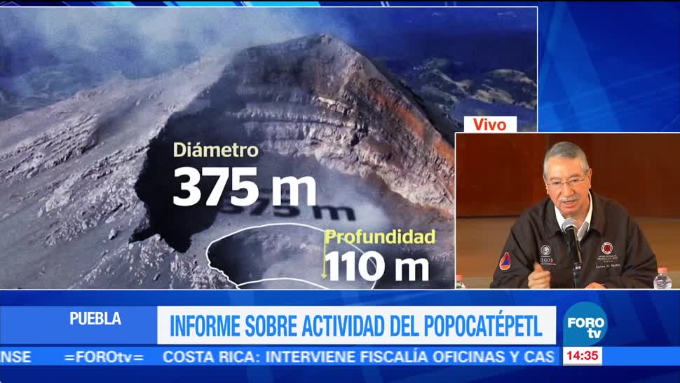 Se intensifica la actividad del Popocatépetl, dicen autoridades
