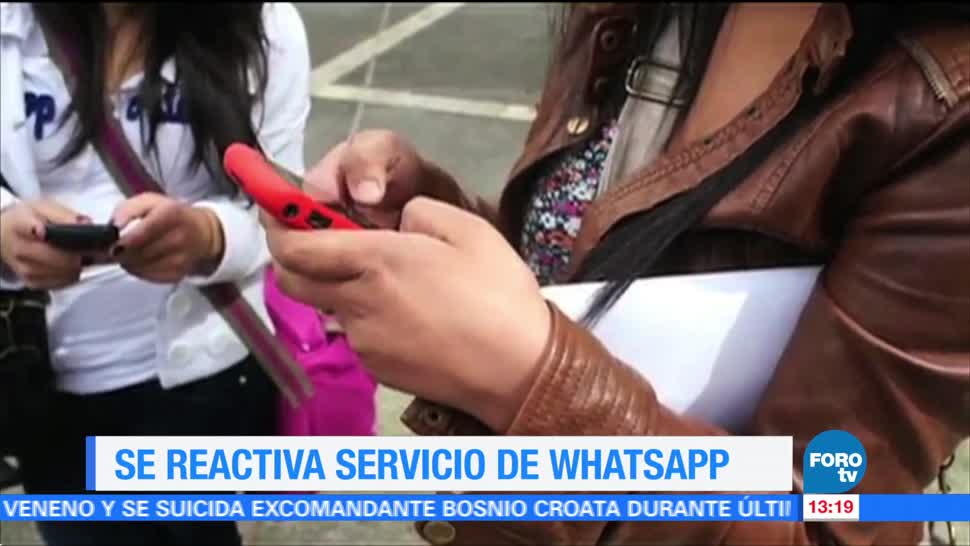 Se restablece el servicio de Whatsapp tras falla en varios países