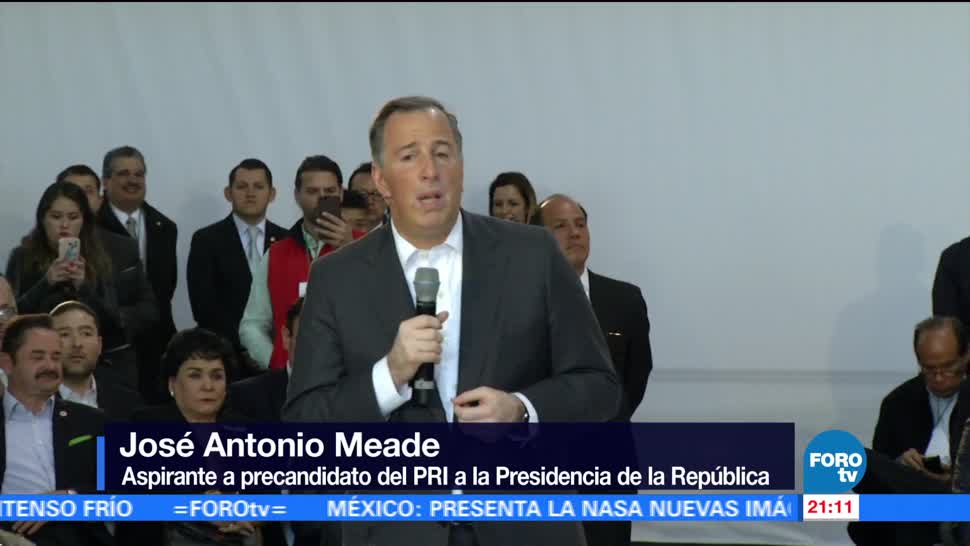 Meade recibe respaldo de Comités Directivos Estatales del PRI