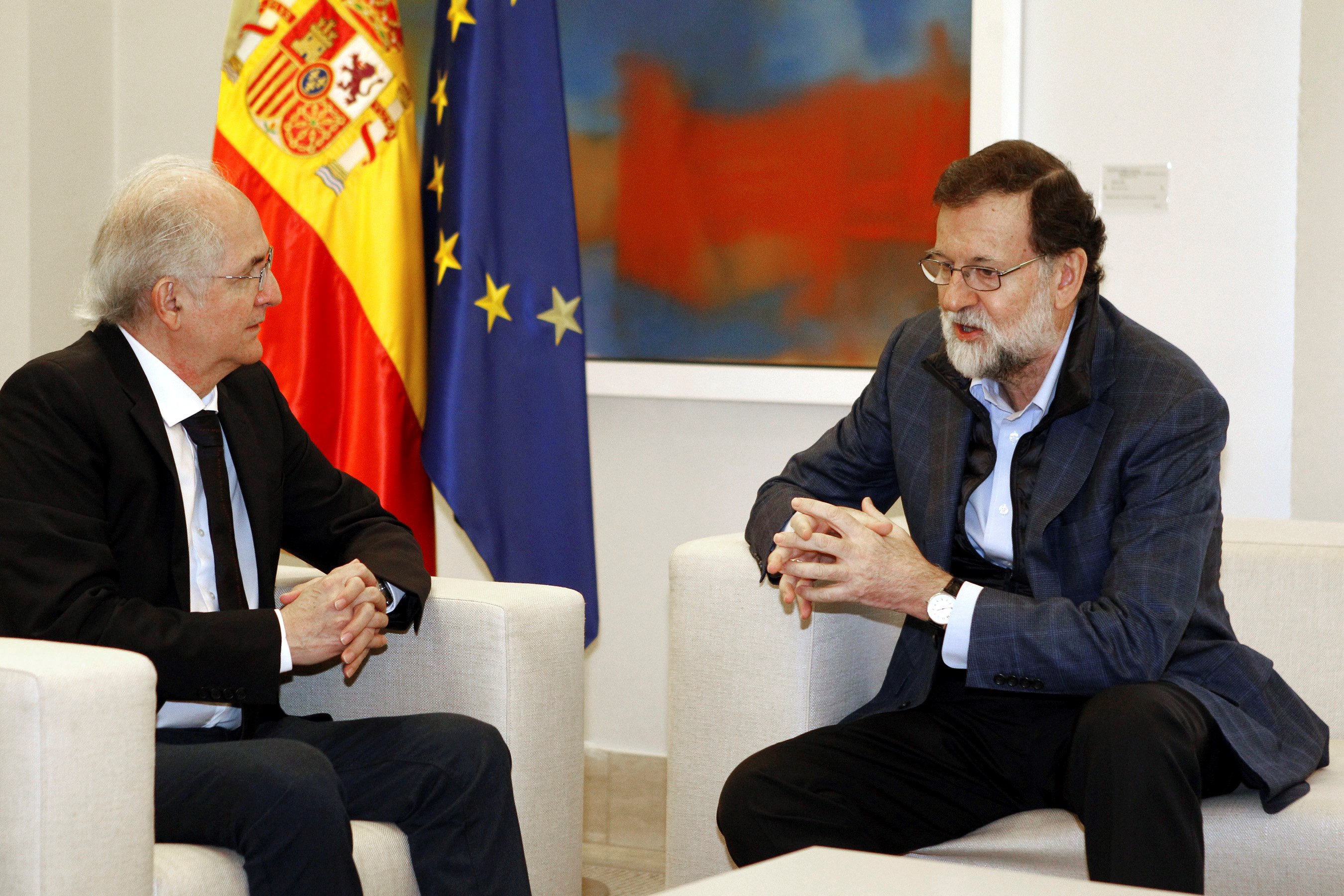 Venezuela tilda de 'acto inamistoso' de España la reunión Rajoy y Ledezma