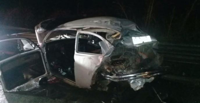 Accidente en la autopista Córdoba Veracruz deja dos lesionados