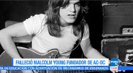 Ac/Dc Anuncia Muerte Malcolm Young Grupo De Rock