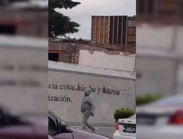 Difunden video de asalto a automovilista en Avenida Patriotismo