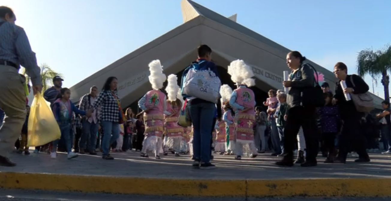 Aumenta la cantidad de peregrinos en Monterrey