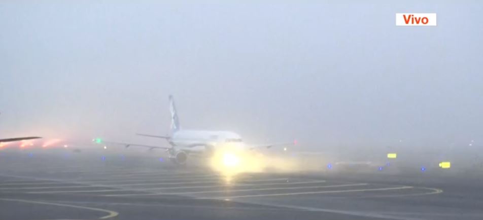 banco de niebla en aeropuerto cdmx