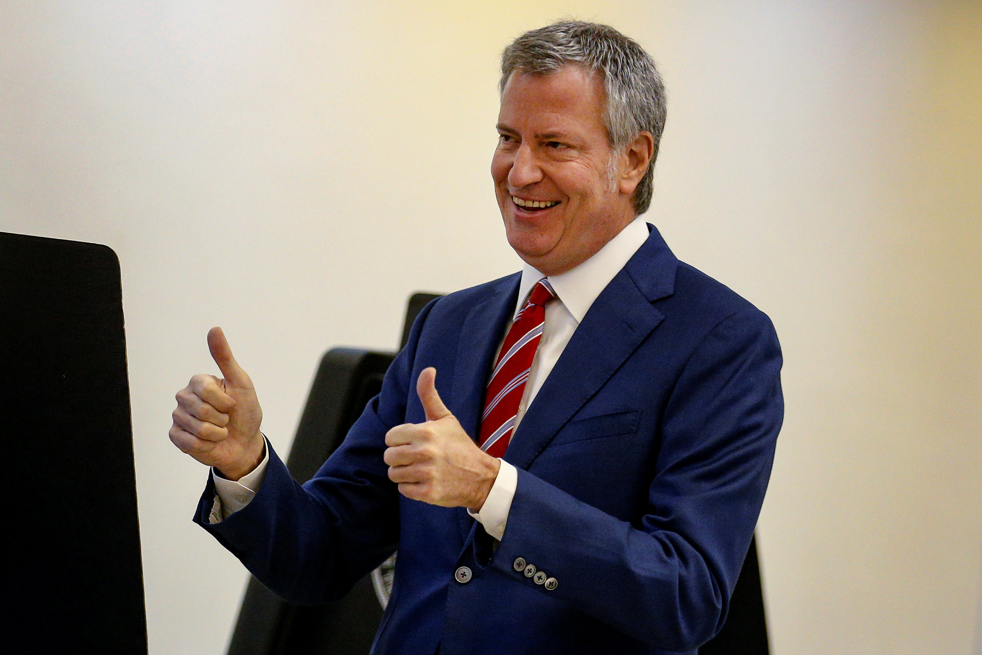 Bill de Blasio es reelecto alcalde de Nueva York N+