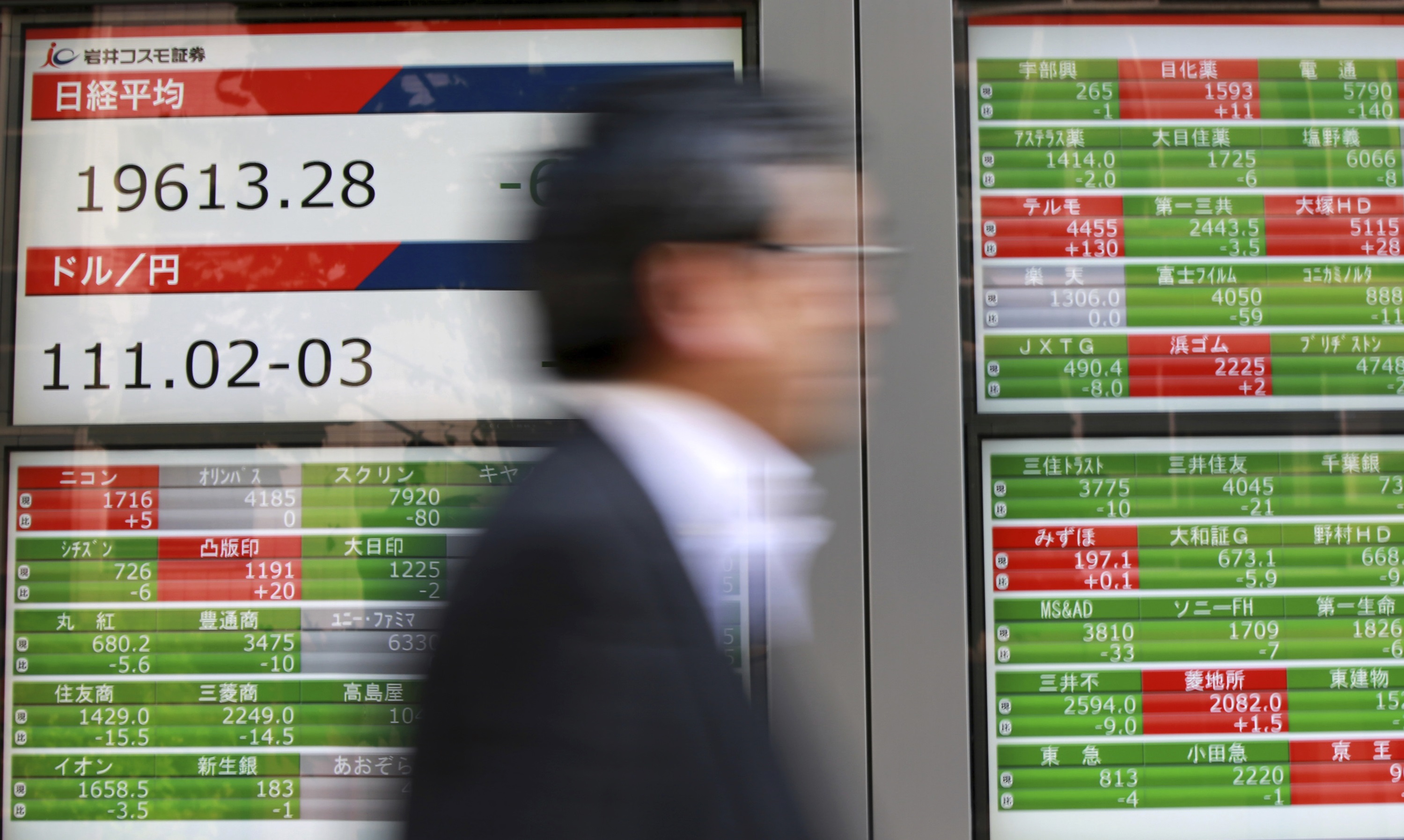 Bolsa de Tokio cierra a la baja; inversionistas quieren asegurar ganancias