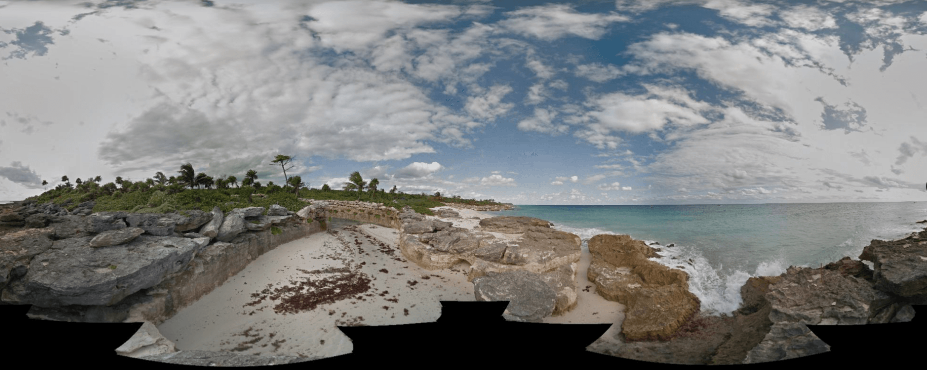 Cancún, Quintana Roo. Imagen original de Google Street View