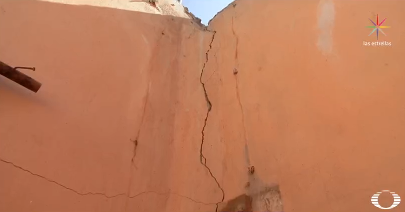 Casa afectada por el sismo del 7 de septiembre en Pijijiapan, Chiapas 
