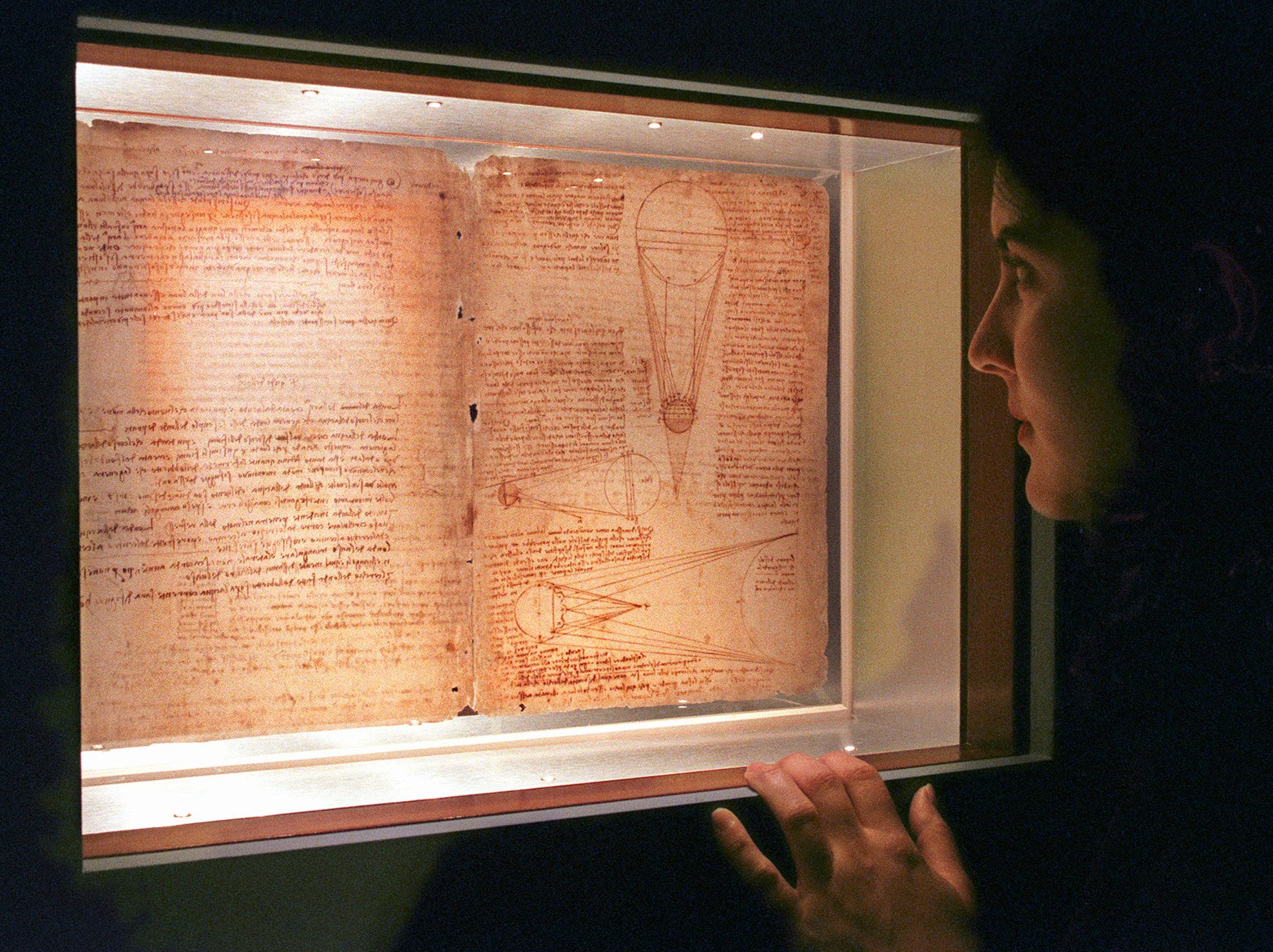 Codex Leicester, obra de Leonardo da Vinci, propiedad de Bill Gates