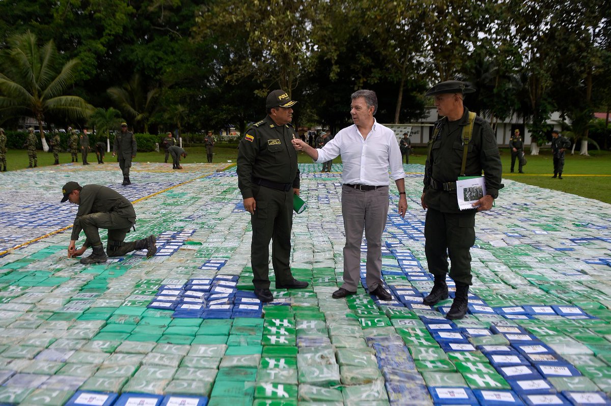 Colombia incauta más 12 toneladas cocaína Clan Golfo