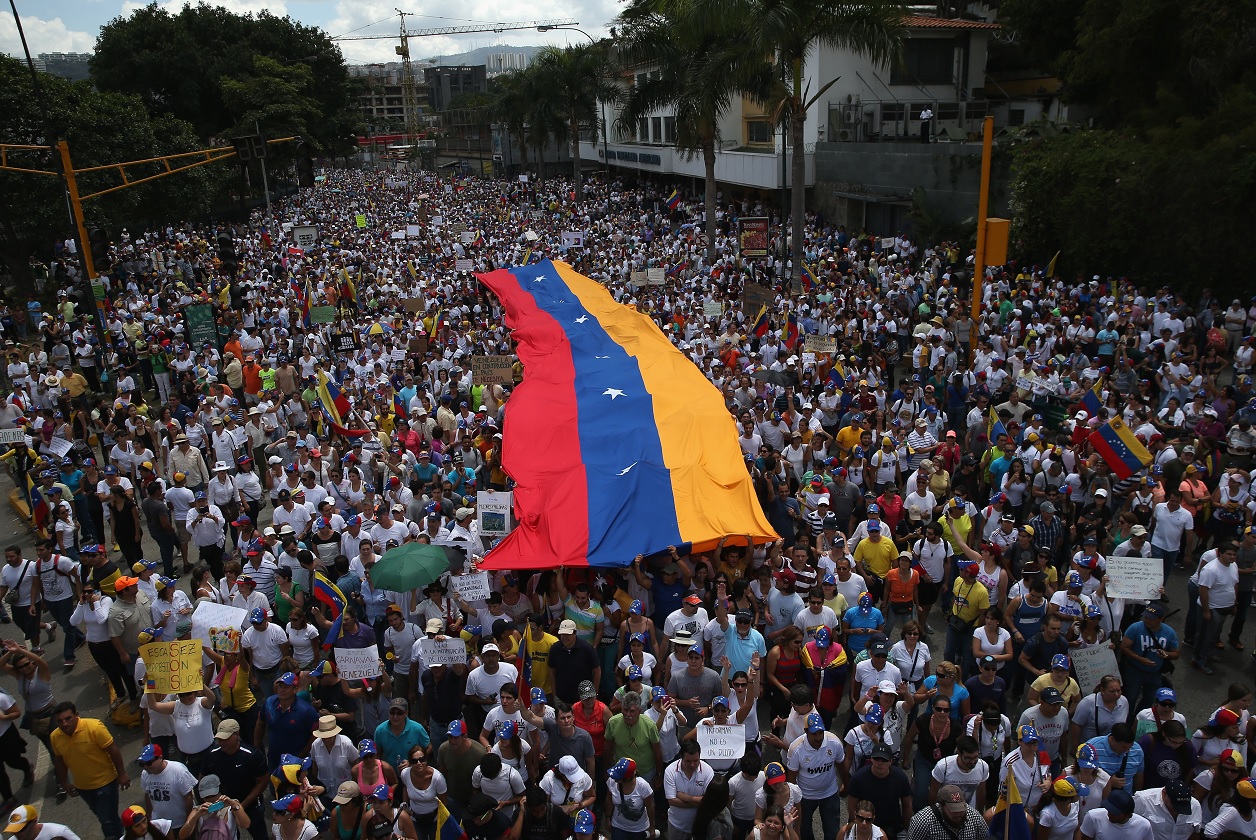 Protestas en Venezuela contra el gobierno de Maduro