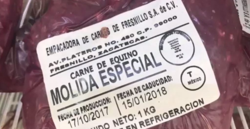 Consumo de carne de caballo, práctica legal y común en Zacatecas, Chihuahua y Coahuila