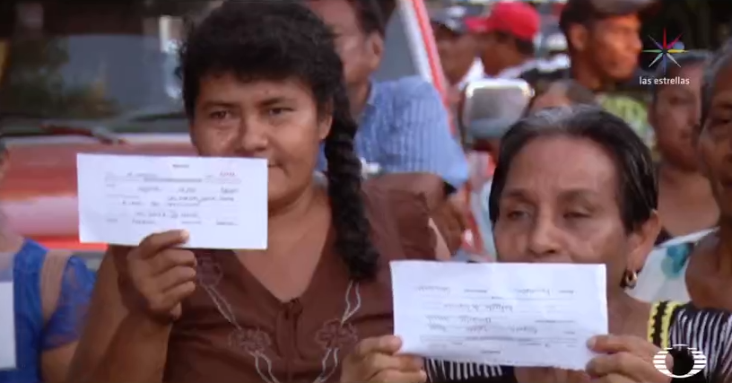 Damnificados del sismo en Chiapas denuncian al presidente municipal por desviar recursos