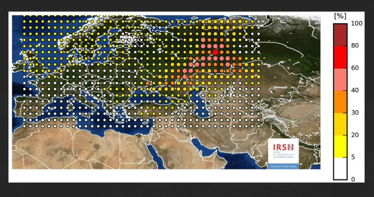 Detectan nube radiactiva en países de Europa. (AP)