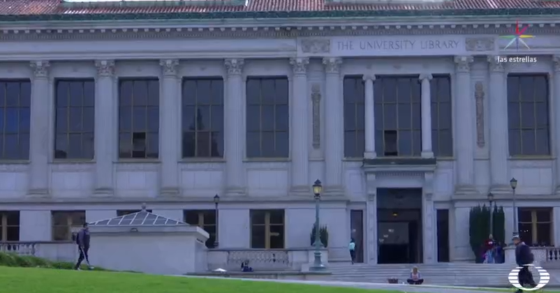 Edificio de la biblioteca de la Universidad de Berkeley, en California