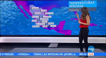 Clima Noticias Ana Karina Sáenz Bajas Temperaturas
