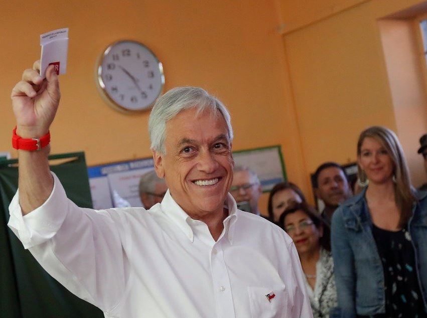 piñera eleccion presidencial chile exmandatario votacion