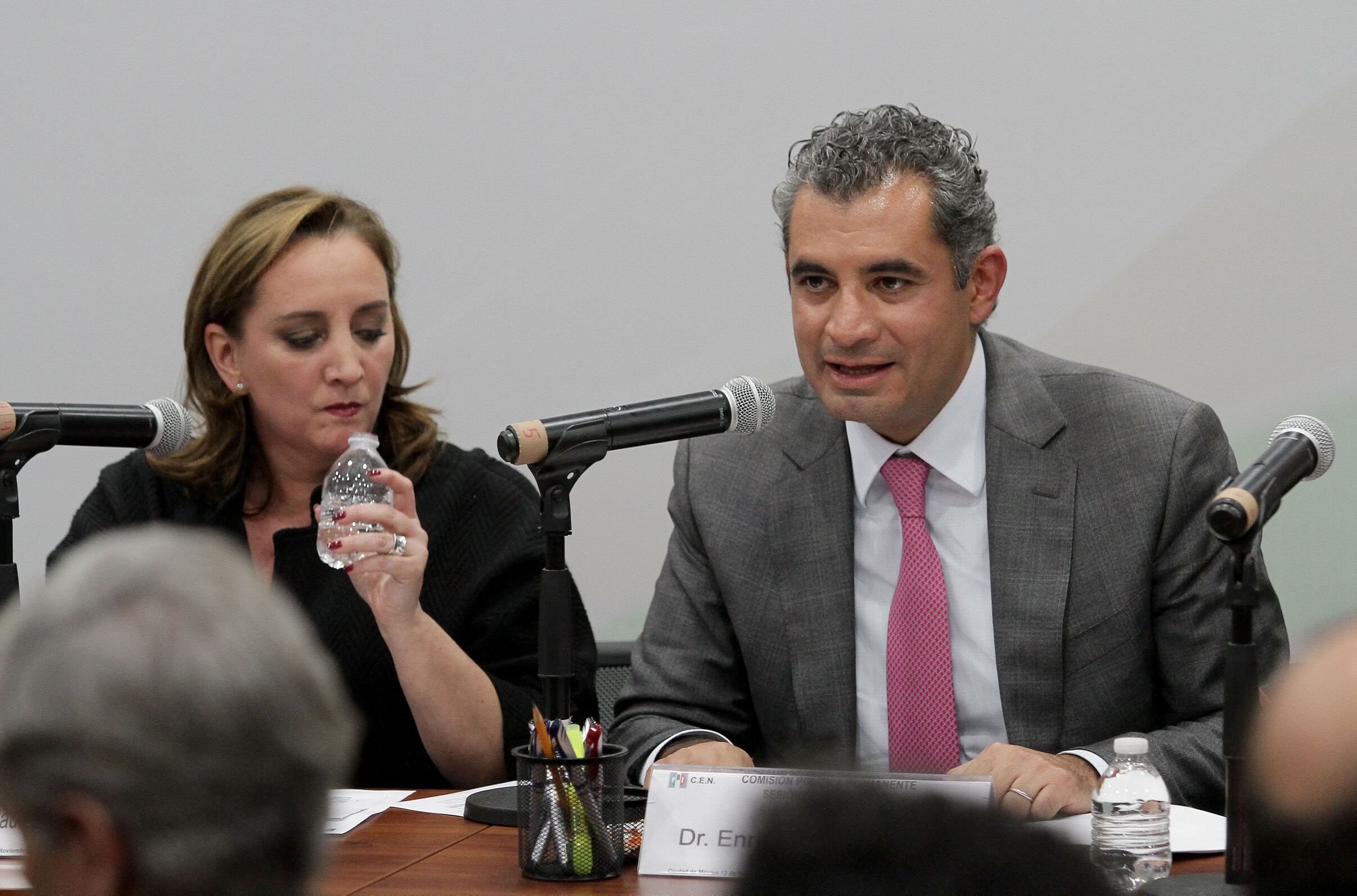 Enrique Ochoa habla del proceso de selección del candidato del PRI