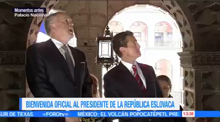 Epn Recibe Presidente Eslovaquia Andrej Kiska