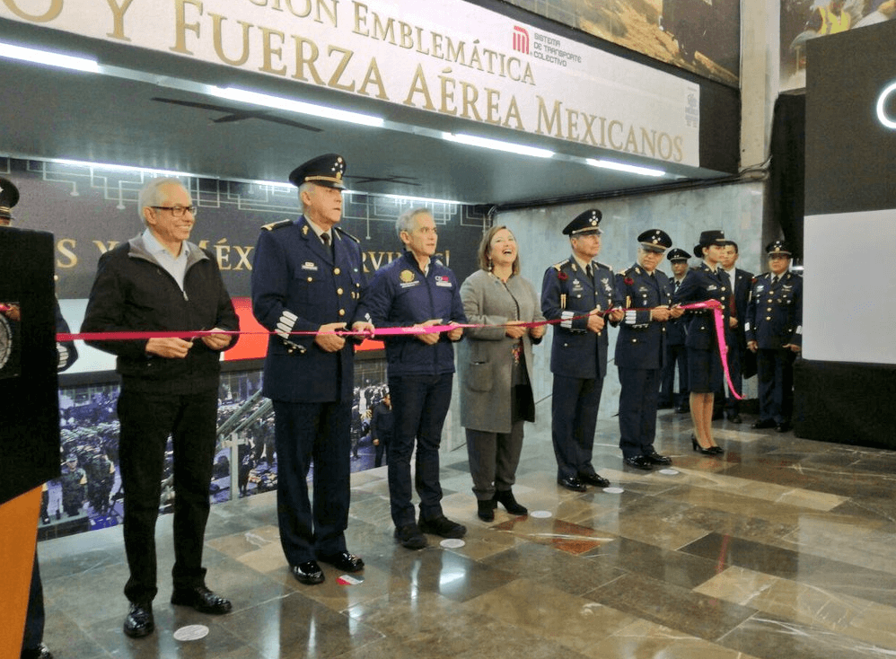 Metro CDMX inaugura estación emblemática del Ejército en Colegio Militar
