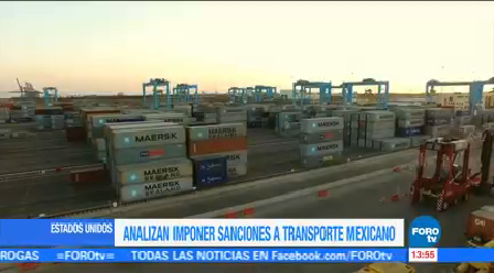 Estados Unidos Amenaza Imponer Cuotas Transporte Comercial México