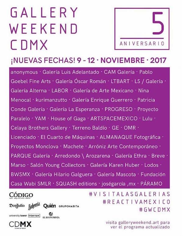 Gallery Weekend Mexico