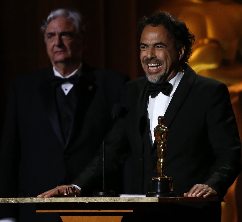 Iñárritu recibe Oscar especial por Carne y Arena