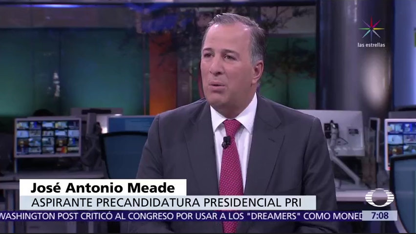 José Antonio Meade habla en Despierta del 2018, el PRI y la Presidencia