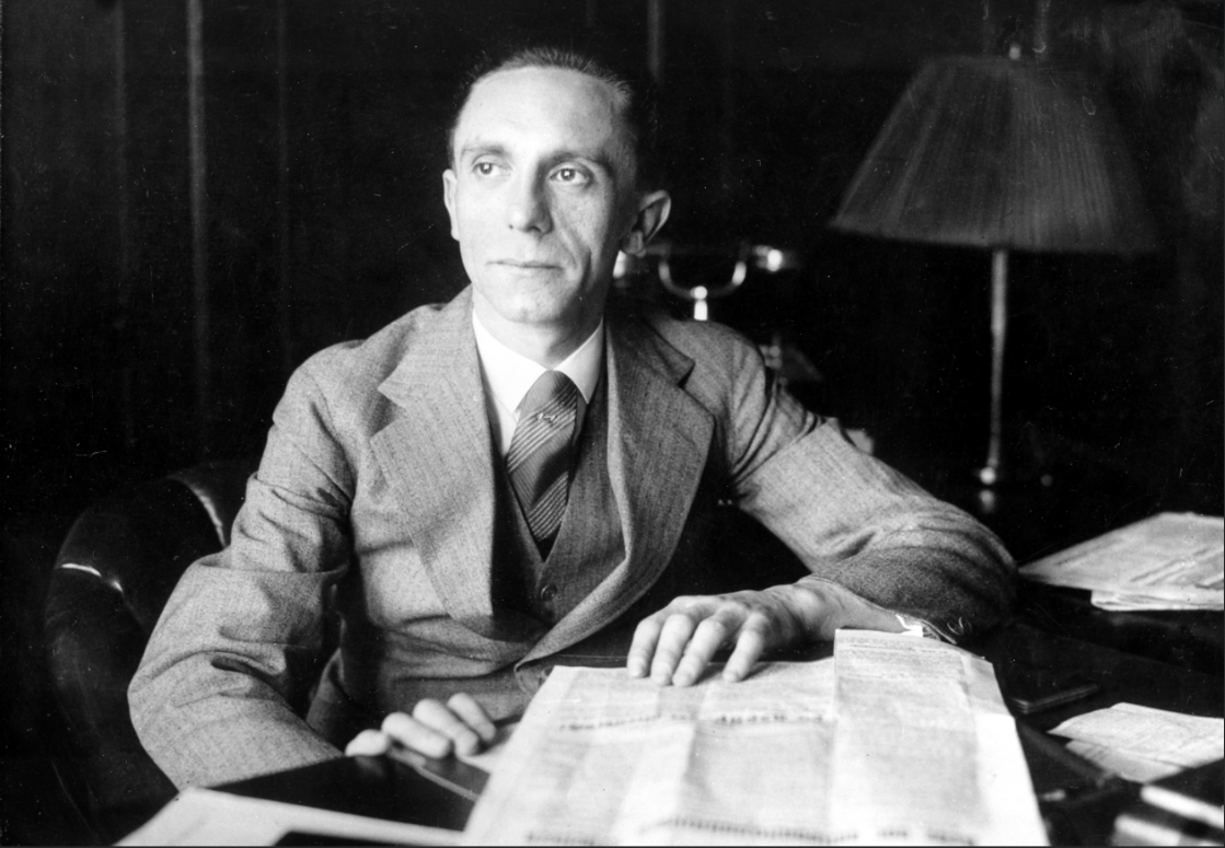 Joseph Goebbels fue el ministro de propaganda del partido Nazi