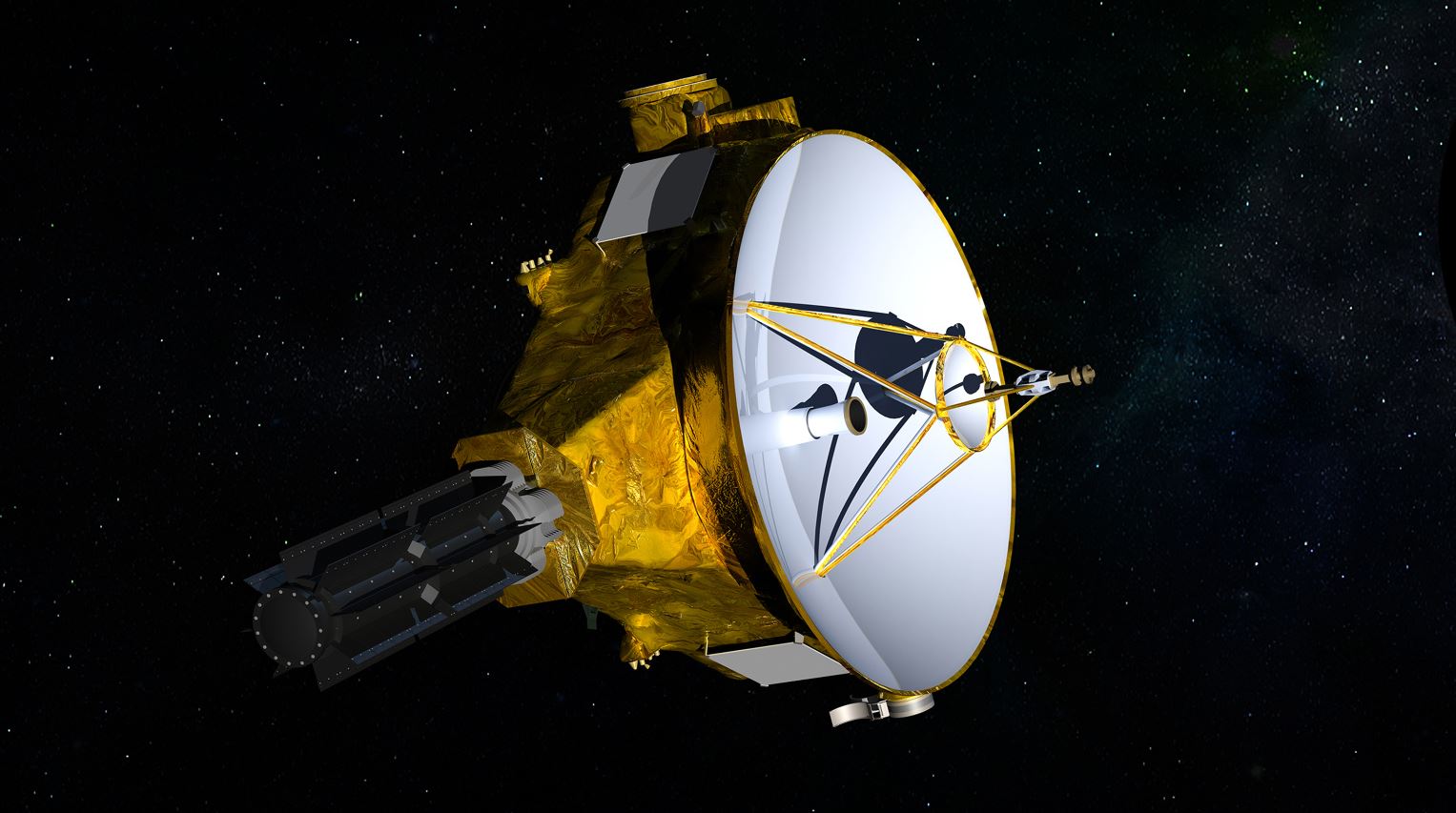 La nave New Horizons pasó por Plutón hace dos años