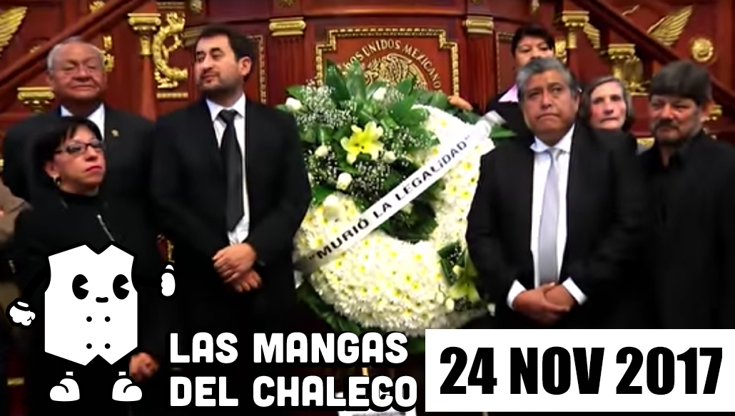 Las Mangas del Chaleco Morena falta a Asamblea; foto de Mancera, Margarita y Moreno Valle
