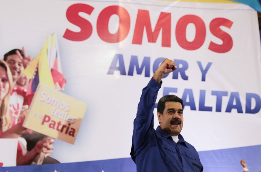 Maduro exige que oposición pida a EU levantar sanciones contra Venezuela
