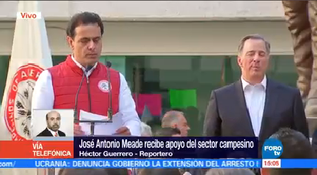 Meade Recibe Apoyo Cnc José Antonio Sector Campesino