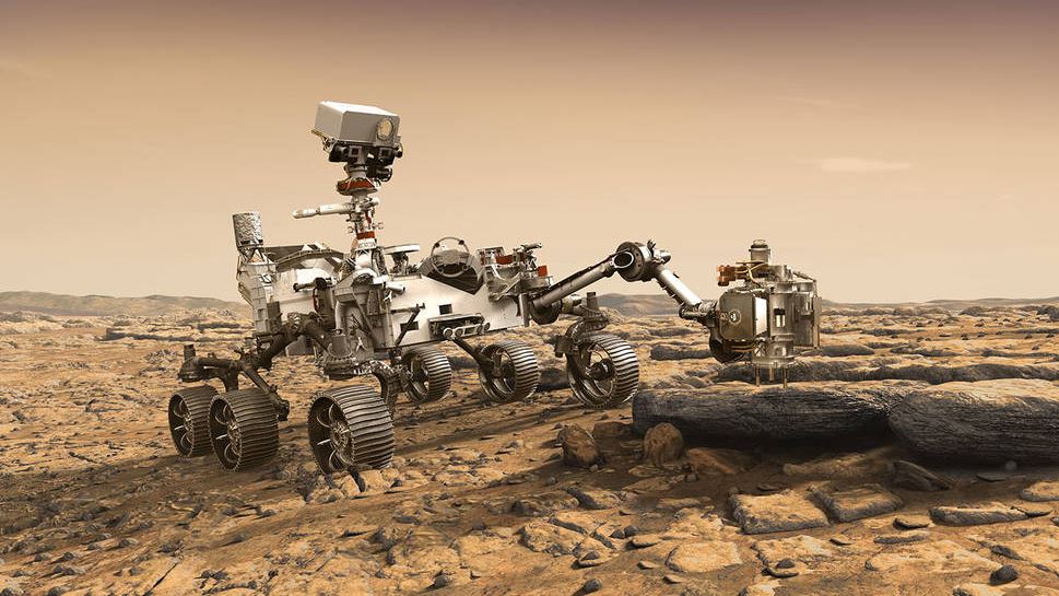 La próxima misión de la NASA a Marte en 2020 incluirá un vehículo no tripulado mejorado que buscará indicios de vida microbiana ancestral. (NASA)