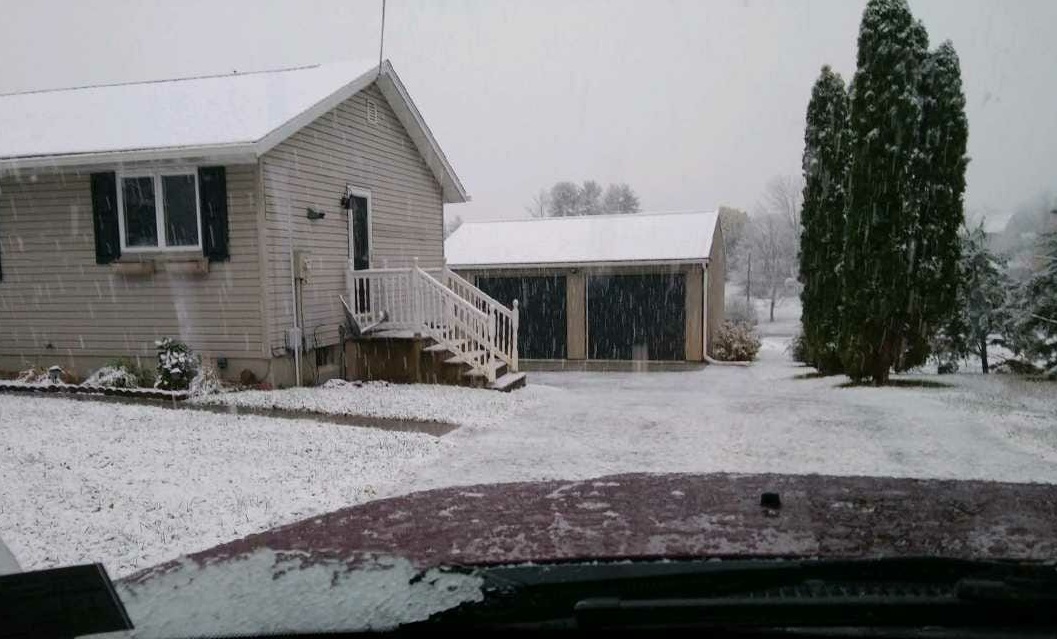 Cae la primera nevada de la temporada en Pennsylvania