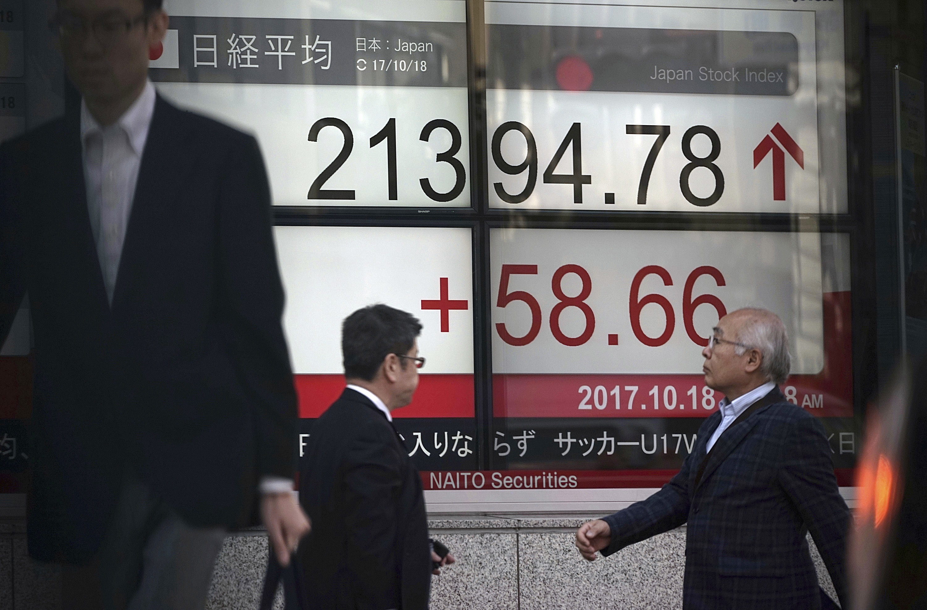 Nikkei cierra en máximos de 21 años, apoyado en resultados empresariales