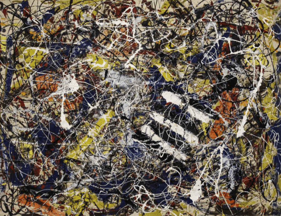 'Number 17A', de Jackson Pollock
