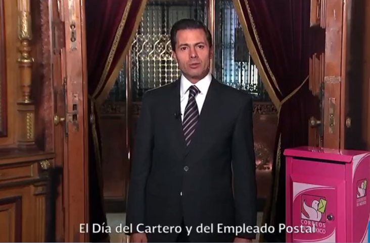 Peña Nieto agradece a carteros apoyo brindado por sismos de septiembre