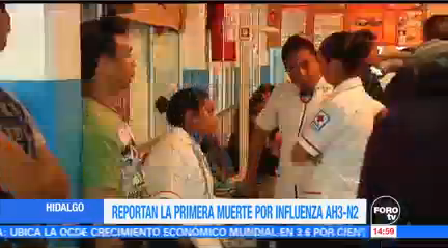 Reportan Primera Muerte Influenza AH3N2 Hidalgo