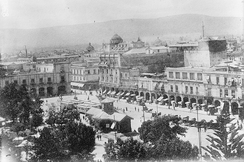 Ciudad de México 1910, Revolución Mexicana, Foto