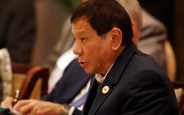 Rodrigo Duterte, presidente de Filipinas, en el Foro APEC de Vietnam