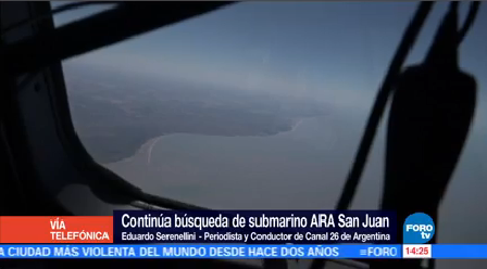 Confirma Estallido Dentro Submarino Argentino Autoridades