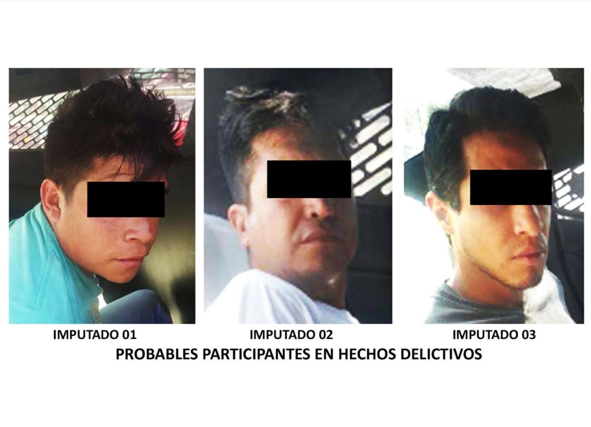 Detienen a tres sujetos por robar jamón en Coyoacán, CDMX. (Twitter/@PGJDF_CDMX)