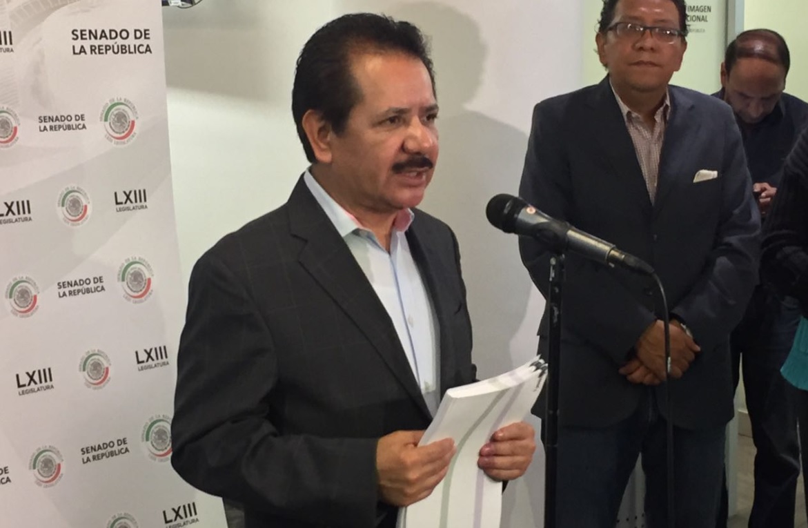 coordinador prd senado critica inseguridad mexico