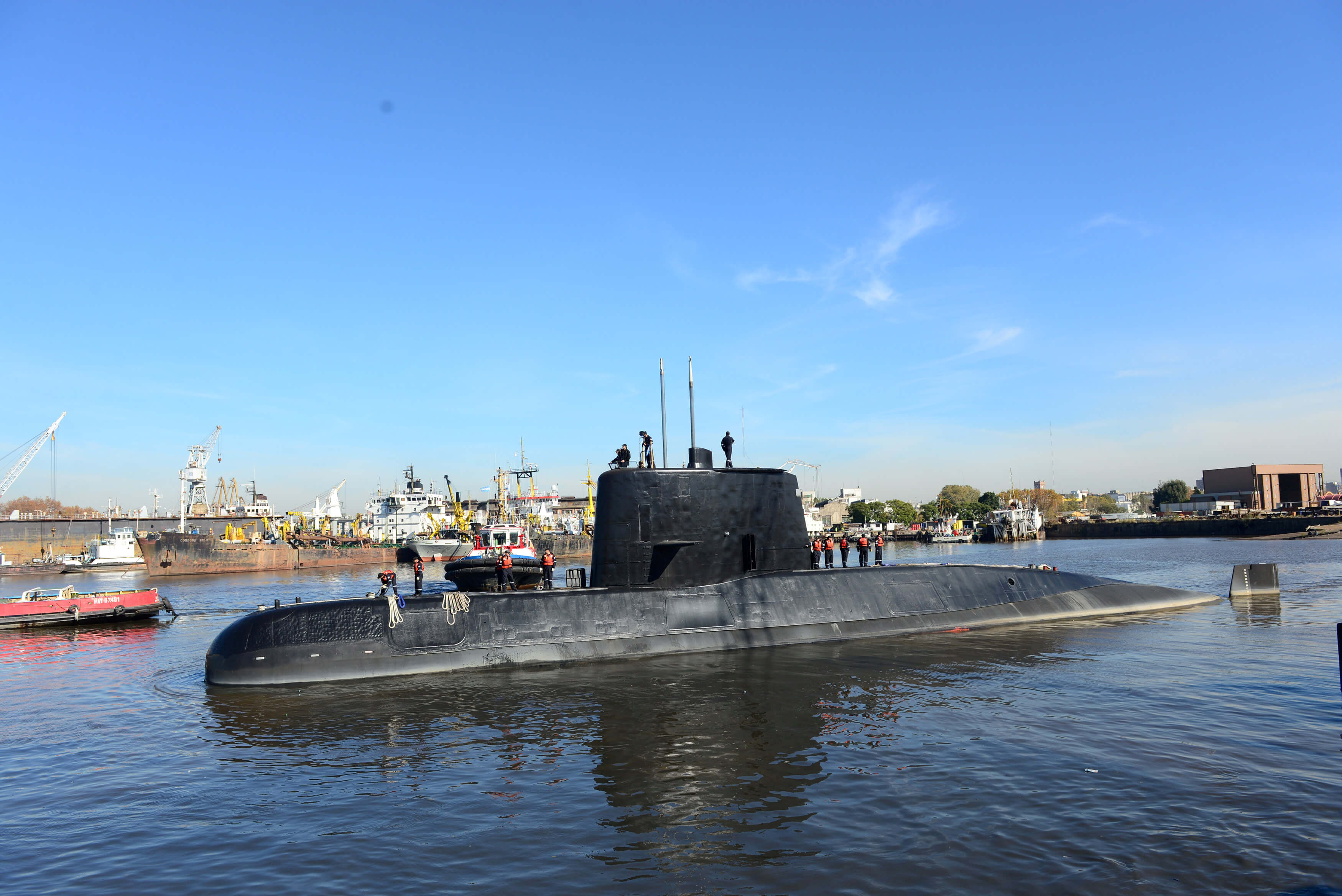 Argentina analiza si ruidos mar son submarino perdido